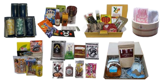 九州各地の特産品
