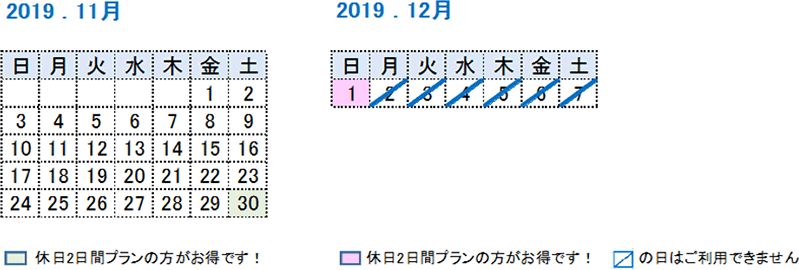 3日間プラン